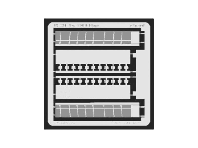 Fw 190D flaps 1/48 - Dragon - blaszki - zdjęcie 1 Fw 190D flaps 1/48 - Dragon - blaszki - zdjęcie 1