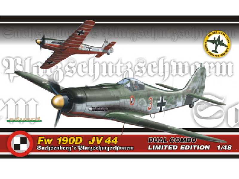  Fw 190D JV 44 - DUAL COMBO 1/48 - samolot - zdjęcie 1