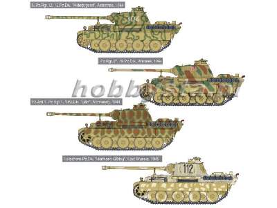 Czołg Sd. Kfz. 171 Panther G Early Production w/Zimmerit - zdjęcie 2