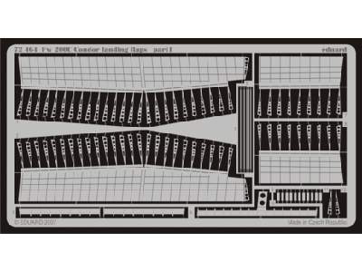  Fw 200C Condor landing flaps 1/72 - Revell - blaszki - zdjęcie 1