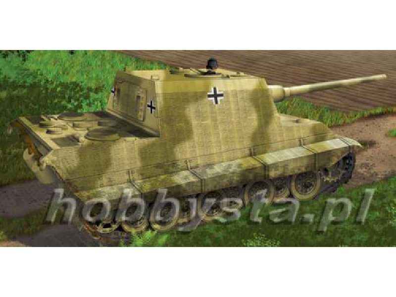 Sd. Kfz. 186 Jagdtiger Porsche Production w/Zimmerit - zdjęcie 1 Sd. Kfz. 186 Jagdtiger Porsche Production w/Zimmerit - zdjęcie 1