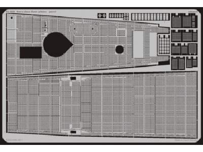  Gato class floor plates 1/72 - Revell - blaszki - zdjęcie 1