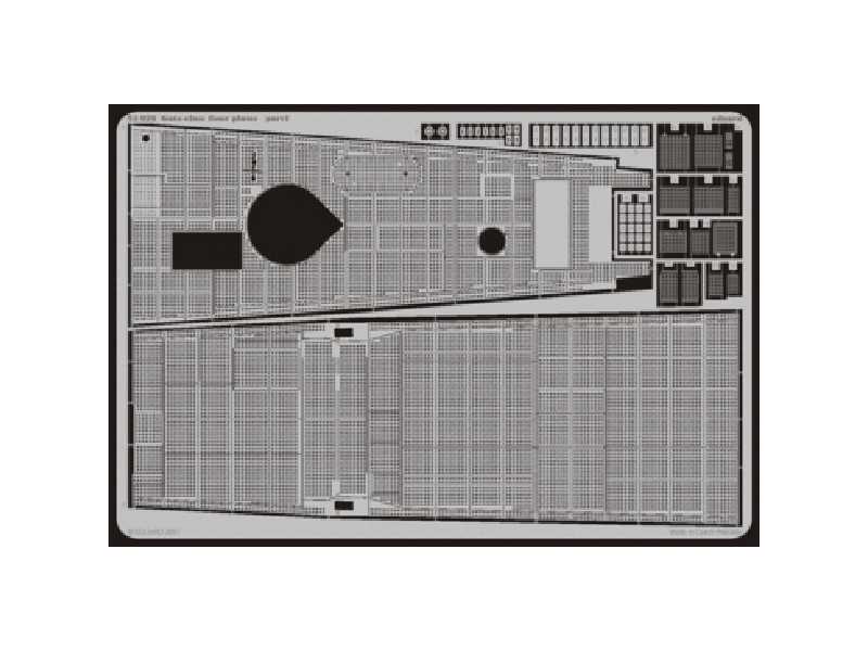  Gato class floor plates 1/72 - Revell - blaszki - zdjęcie 1