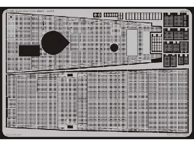  Gato class floor plates 1/72 - Revell - blaszki - zdjęcie 2