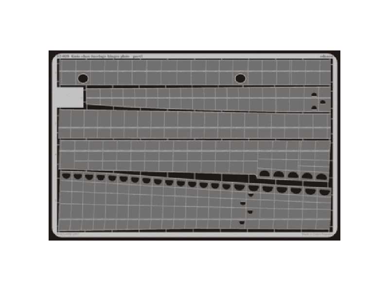 Gato class fuselage hinges plate 1/72 - Revell - blaszki - zdjęcie 1 Gato class fuselage hinges plate 1/72 - Revell - blaszki - zdjęcie 1