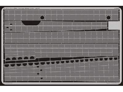  Gato class fuselage hinges plate 1/72 - Revell - blaszki - zdjęcie 3