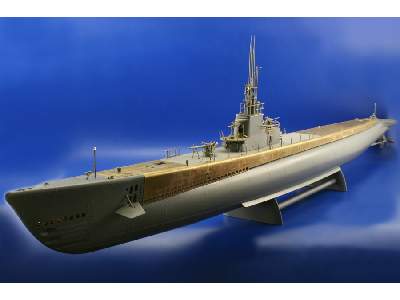  Gato class submarine 1/72 - Revell - blaszki - zdjęcie 2