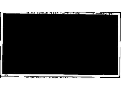  German floor plate I 1/35 - Universal - blaszki - zdjęcie 1