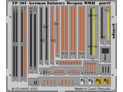  German Infantry Weapon WWII 1/35 - blaszki - zdjęcie 1