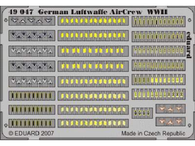 German Luftwaffe Air Crew WWII 1/48 - blaszki - zdjęcie 1