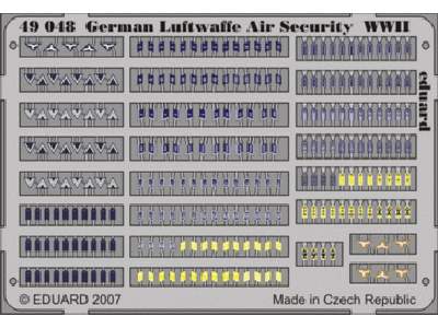  German Luftwaffe Air Security WWII 1/48 - blaszki - zdjęcie 1