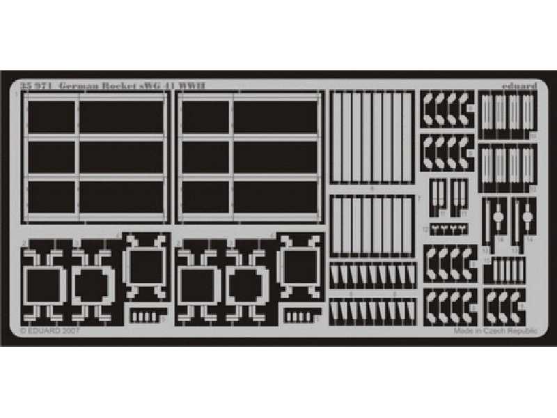  German Rocket sWG 41 WWII 1/35 - Dragon - blaszki - zdjęcie 1