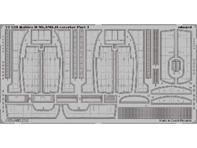  Halifax B Mk. I/Mk. II exterior 1/72 - Revell - blaszki - zdjęcie 2