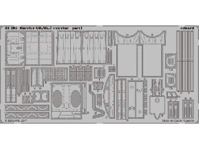  Harrier GR. Mk.7 exterior 1/32 - Trumpeter - blaszki - zdjęcie 2