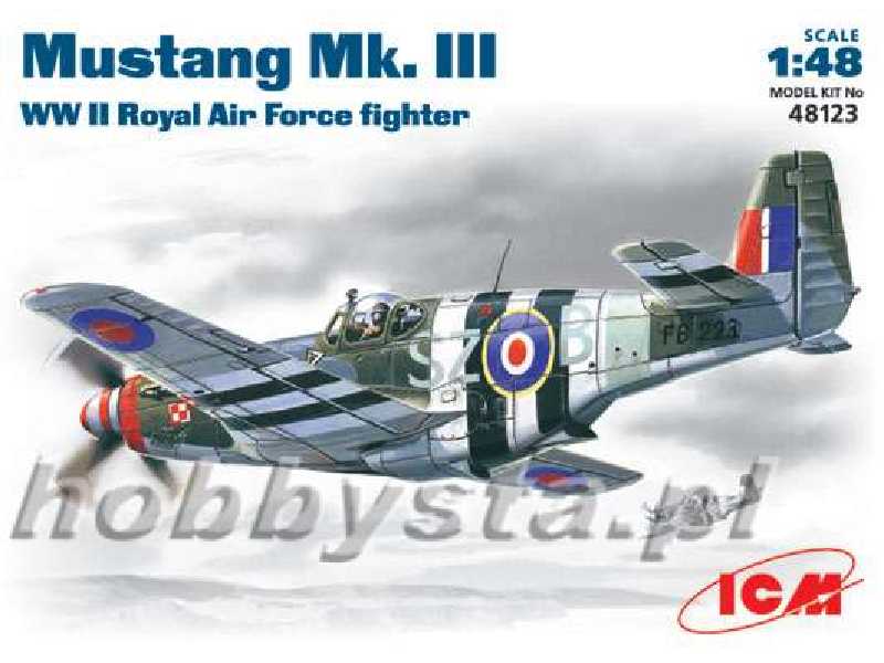 Mustang Mk .VIII WWII RAF fighter - zdjęcie 1 Mustang Mk .VIII WWII RAF fighter - zdjęcie 1