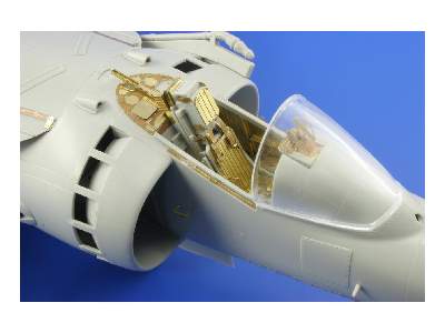  Harrier GR. Mk.7 seatbelts 1/32 - Trumpeter - blaszki - zdjęcie 2