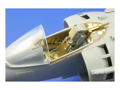  Harrier GR. Mk.7 seatbelts 1/32 - Trumpeter - blaszki - zdjęcie 3