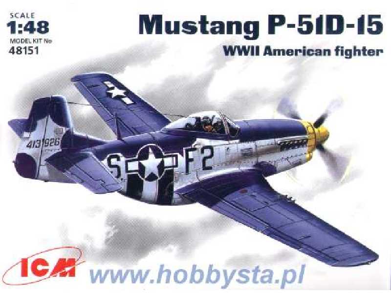Mustang P-51D-5 WWII American fighter - zdjęcie 1 Mustang P-51D-5 WWII American fighter - zdjęcie 1