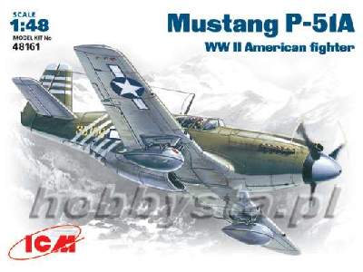 Amerykański myśliwiec Mustang P-51A  - zdjęcie 1