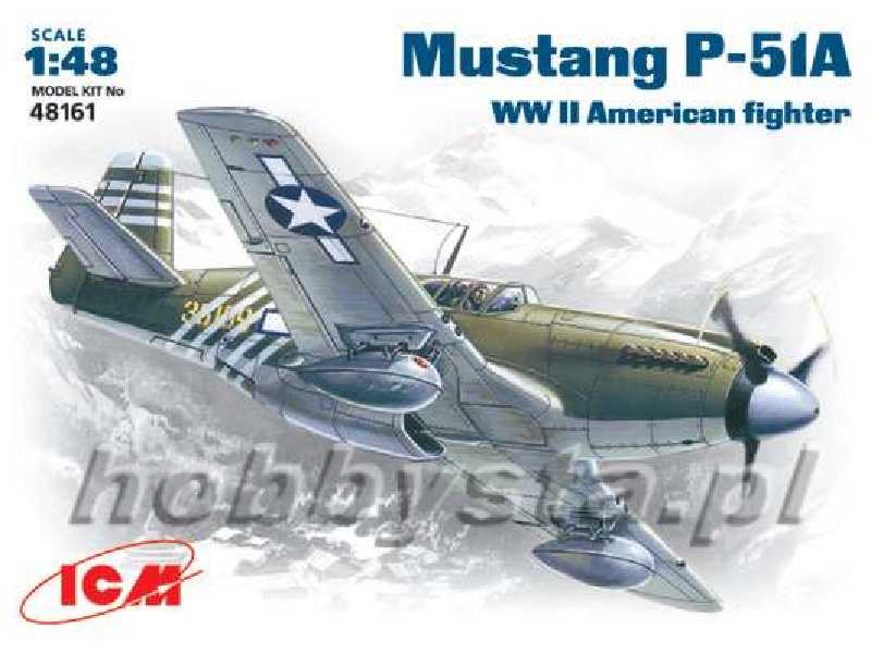 Amerykański myśliwiec Mustang P-51A - zdjęcie 1 Amerykański myśliwiec Mustang P-51A - zdjęcie 1