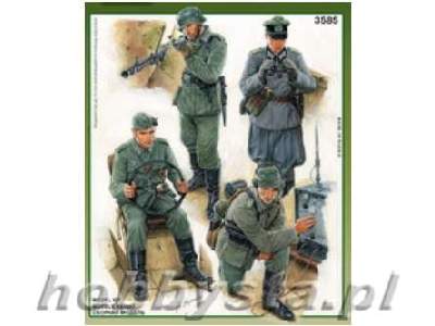 Figurki - German Halftrack Crew - zdjęcie 1