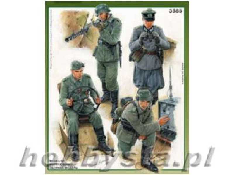 Figurki - German Halftrack Crew - zdjęcie 1 Figurki - German Halftrack Crew - zdjęcie 1