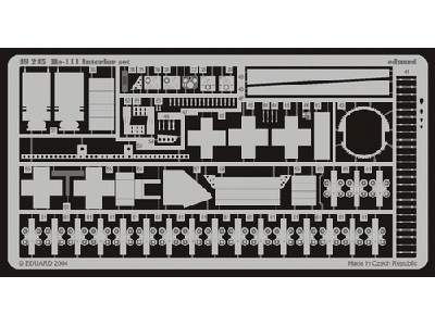  He 111 interior 1/48 - Monogram - blaszki - zdjęcie 3