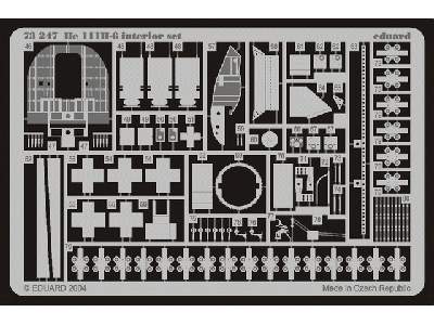  He 111H-6 interior 1/72 - Hasegawa - blaszki - zdjęcie 3