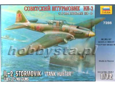 IŁ-2 Stormvik TANK HUNTER z działkami 37 mm - zdjęcie 1