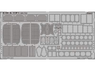  He 111P-1 exterior 1/32 - Revell - blaszki - zdjęcie 1