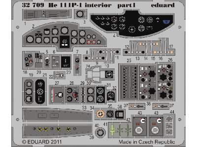  He 111P-1 interior S. A. 1/32 - Revell - blaszki - zdjęcie 2