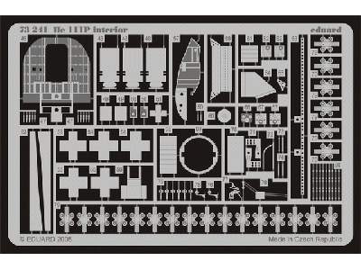  He 111P interior 1/72 - Hasegawa - blaszki - zdjęcie 3