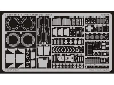  He 177 Greif with HS 293 S. A. 1/72 - Revell - blaszki - zdjęcie 4