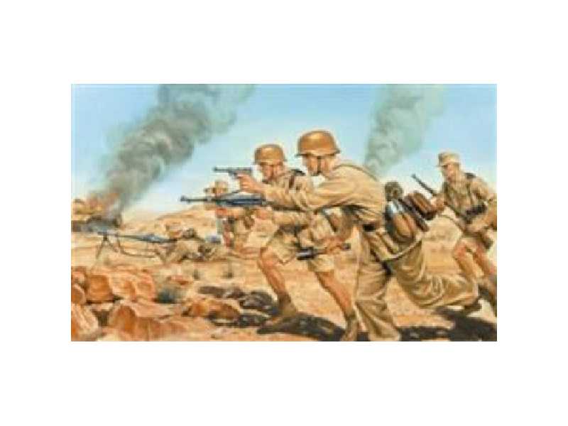 Figurki German Afrika Korps - multipose - zdjęcie 1 Figurki German Afrika Korps - multipose - zdjęcie 1