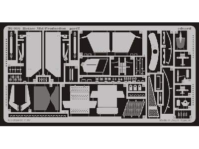  Hetzer Mid.  Production 1/35 - Tamiya - blaszki - zdjęcie 3