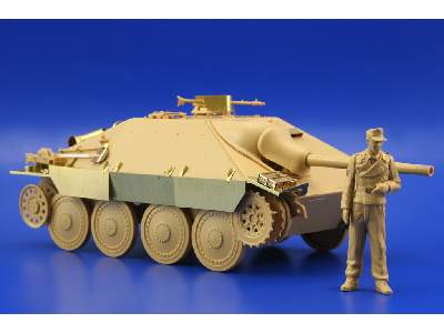  Hetzer Mid.  Production 1/35 - Tamiya - blaszki - zdjęcie 6