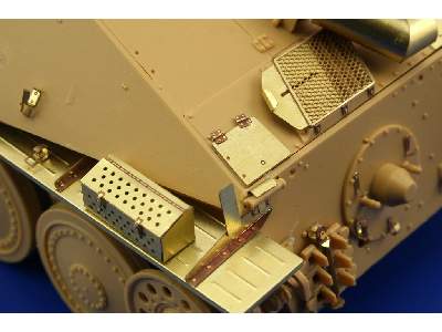  Hetzer Mid.  Production 1/35 - Tamiya - blaszki - zdjęcie 14