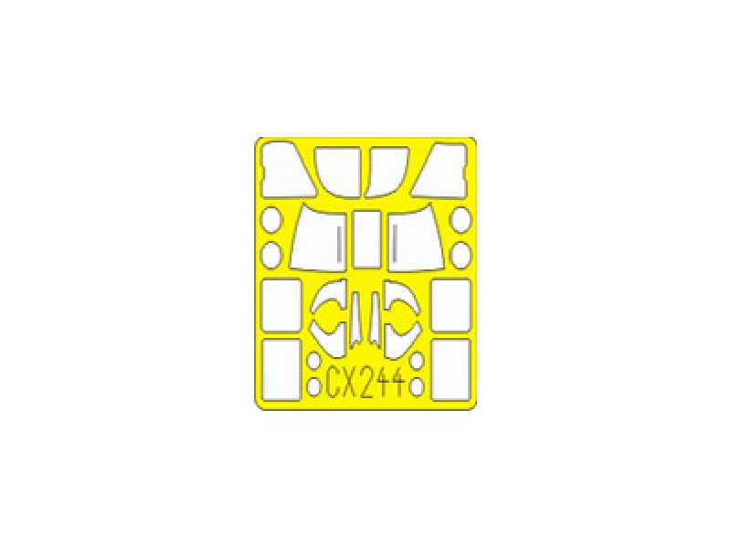 HH-60 1/72 - Hobby Boss - maski - zdjęcie 1 HH-60 1/72 - Hobby Boss - maski - zdjęcie 1