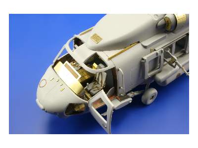  HH-60H interior S. A. 1/48 - Italeri - blaszki - zdjęcie 7