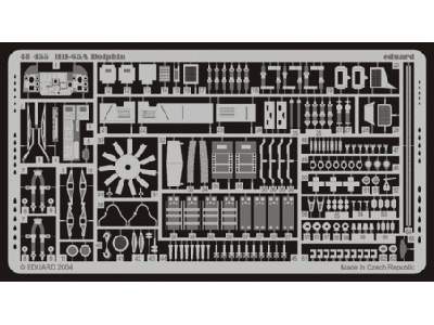  HH-65A Dolphin 1/48 - Trumpeter - blaszki - zdjęcie 1