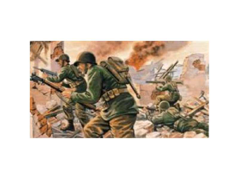 Figurki U.S. Infantry Europe - multipose - zdjęcie 1