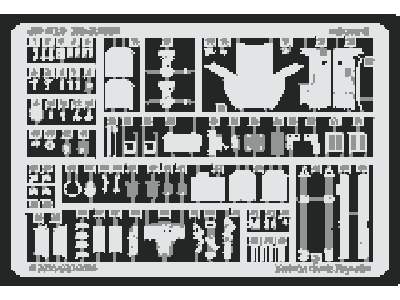  Hs 129B 1/48 - Hasegawa - blaszki - zdjęcie 1