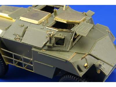  Humber Scout Car Mk. I exterior 1/35 - Bronco - blaszki - zdjęcie 10