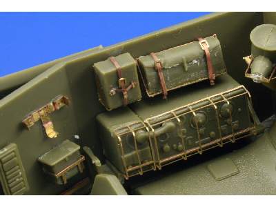  Humber Scout Car Mk. I interior 1/35 - Bronco - blaszki - zdjęcie 5