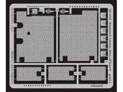  Hummel Ammo.  Box/ Floor 2 1/35 - Dragon - blaszki - zdjęcie 1