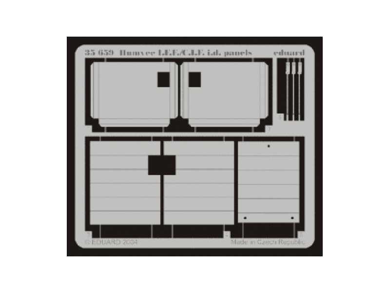 Humve I. F.F. /C. I.F. i. d. panels 1/35 - Tamiya - blaszki - zdjęcie 1 Humve I. F.F. /C. I.F. i. d. panels 1/35 - Tamiya - blaszki - zdjęcie 1