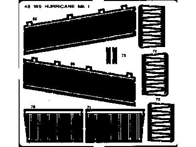  Hurricane Mk. I 1/48 - Airfix - blaszki - zdjęcie 3