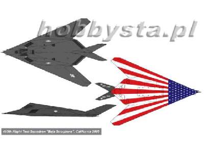 F-117A NIGHTHAWK Baja Scorpion & Grey Dragon - 2 szt. - zdjęcie 2