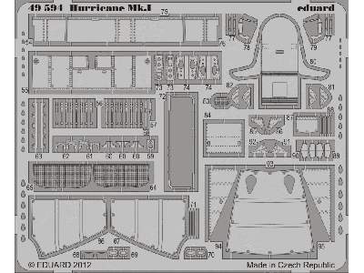  Hurricane Mk. I S. A. 1/48 - Italeri - blaszki - zdjęcie 3
