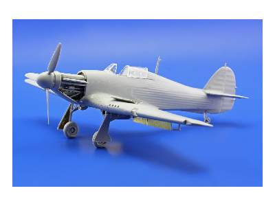  Hurricane Mk. I S. A. 1/48 - Italeri - blaszki - zdjęcie 5